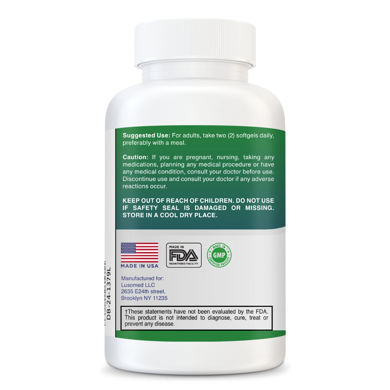 Omega 3 Fish Oil - 2500mg Lemon Flavor (temporary out of stock)