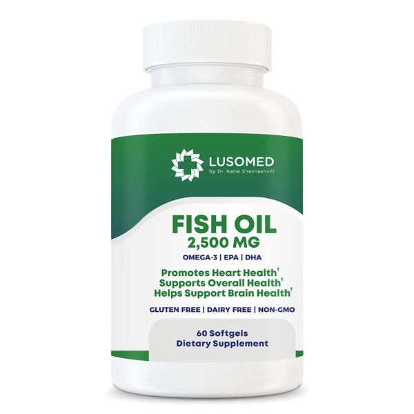 Omega 3 Fish Oil - 2500mg Lemon Flavor (temporary out of stock)